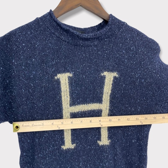 Harry Potter Blue Made in Scotland Wool Sweater - Picture 4 of 6